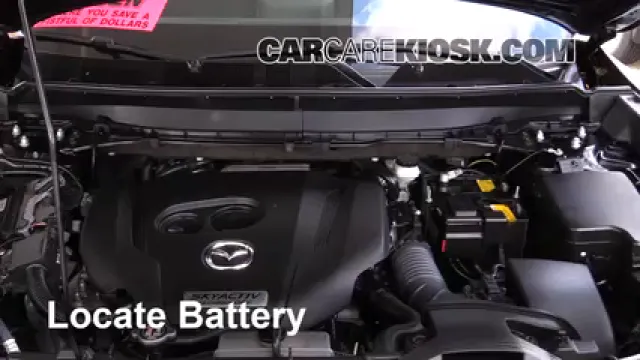 2016 Mazda CX-9 Sport 2.5L 4 Cyl. Turbo Batterie Changement